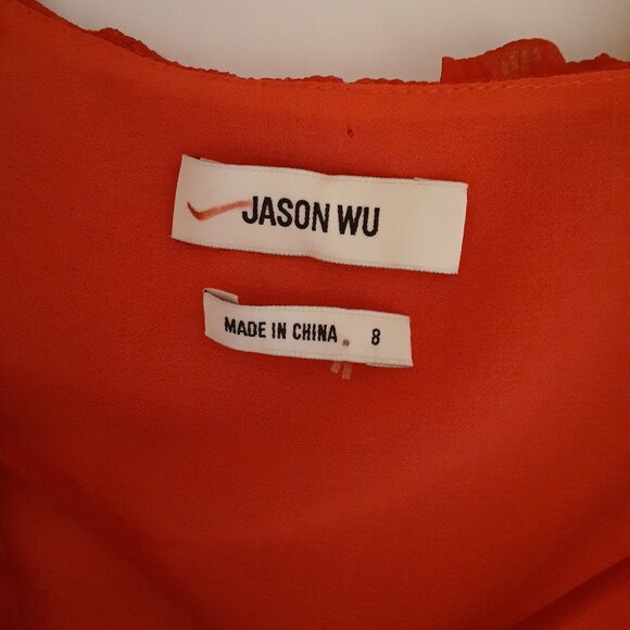 Jason Wu Ruffle Front Blouse - Picture 5 of 9